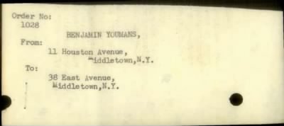 Thumbnail for Benjamin > Youmans, Benjamin (1913)