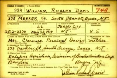 Thumbnail for William Richard > Davis, William Richard (1918)