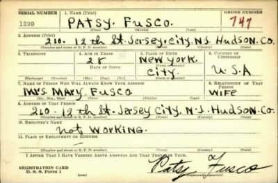 Thumbnail for Patsy > Fusco, Patsy