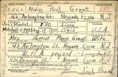 Thumbnail for Alvin Paul > Grant, Alvin Paul (1910)