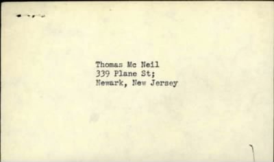 Thumbnail for Thomas > Mcneil, Thomas (1908)