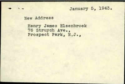 Thumbnail for Henry James > Elsenbrock, Henry James (1914)