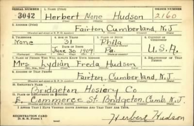 Thumbnail for Herbert > Hudson, Herbert (1909)