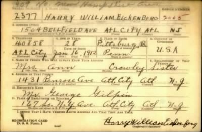 Thumbnail for Harry William > Eickenberg, Harry William (1912)