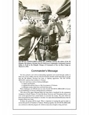 Thumbnail for 1970 3rd Brigade Orientation Brochure > ␀