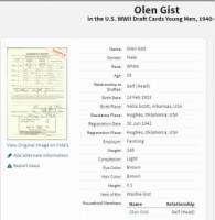 Thumbnail for James Olen Gist wwii draft reg card.JPG