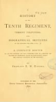 Unit History - US, Vermont Volunteer Regiments, 1864-1870 record example