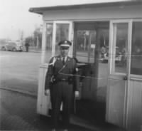 Thumbnail for Billy Bell on Duty 1952 Warner Kaserne_Munich Germany.jpg