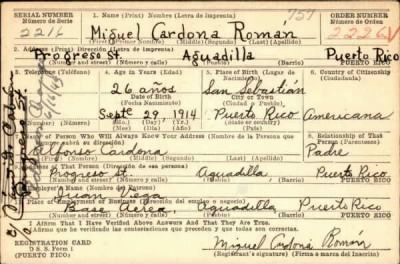 Thumbnail for Miguel Cardona > Roman, Miguel Cardona (1914)