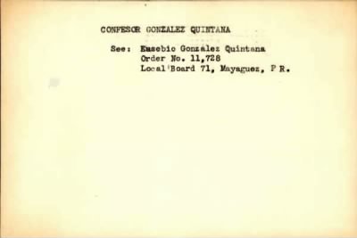 Thumbnail for Confesor Gonzalez > Oquendo, Confesor Gonzalez (1924)