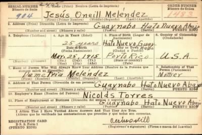 Thumbnail for Jesus Oneill > Melendez, Jesus Oneill (1915)