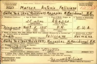 Thumbnail for Marcos Antonio > Feliciano, Marcos Antonio (1915)