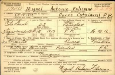 Thumbnail for Miguel Antonio > Feliciano, Miguel Antonio (1917)