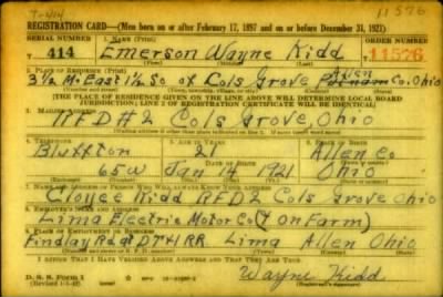 Thumbnail for Emerson Wayne > Kidd, Emerson Wayne (1921)