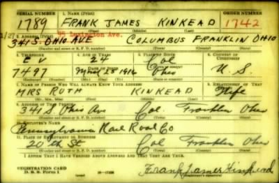 Thumbnail for Frank James > Kinkead, Frank James (1916)