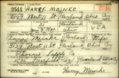 Thumbnail for Harry > Meinke, Harry (1909)