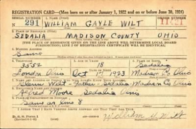 Thumbnail for William Gayle > Wilt, William Gayle (1923)