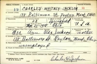 Thumbnail for Charles-whitney > Jackson, Charles-whitney (1918)