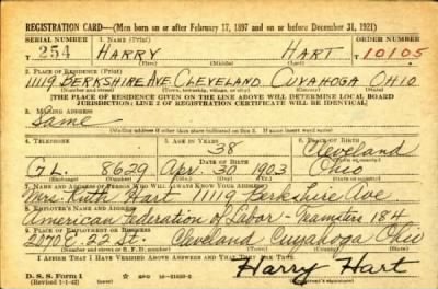 Thumbnail for Harry > Hart, Harry (1903)