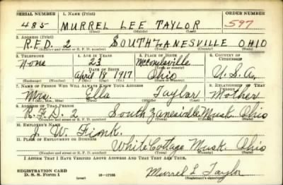 Thumbnail for Murrel Lee > Taylor, Murrel Lee (1917)