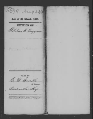McCracken > Wilkins W. Waggoner (5679)