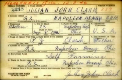 Thumbnail for Julian John > Clark, Julian John (1916)