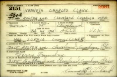 Thumbnail for Kenneth Charles > Clark, Kenneth Charles (1905)