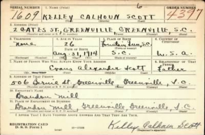 Thumbnail for Kelley Calhoun > Scott, Kelley Calhoun (1914)