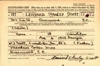 Thumbnail for Leonard Stanley > Scott, Leonard Stanley (1925)