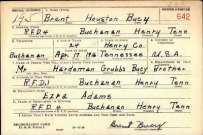 Thumbnail for Brent Houston > Bucy, Brent Houston (1916)