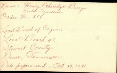 Thumbnail for Henry Ethridge > Bucy, Henry Ethridge (1916)