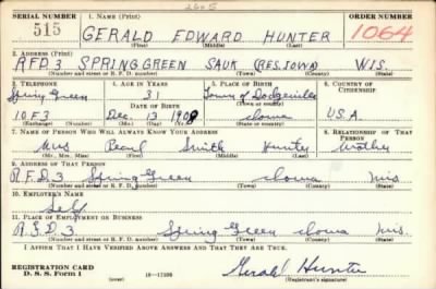 Thumbnail for Gerald Edward > Hunter, Gerald Edward (1908)