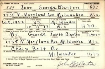 Thumbnail for John George > Blanton, John George (1917)