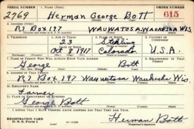 Thumbnail for Herman George > Bott, Herman George (1917)