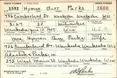 Thumbnail for Hyman Batt > Parks, Hyman Batt (1907)