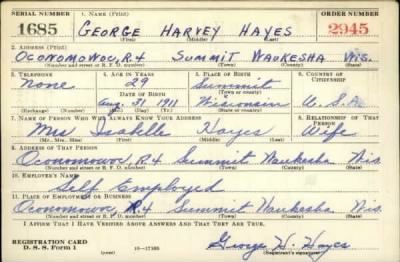 Thumbnail for George Harvey > Hayes, George Harvey (1911)