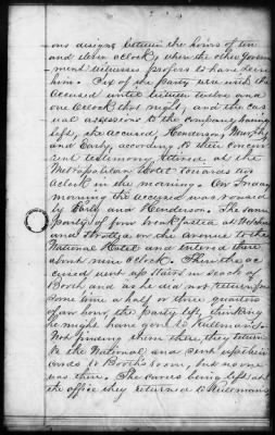 Thumbnail for Proceedings of the Court-Martial Jun 12-16, 19, and 21-29, 1865 AND Defenses of Samuel Arnold, Edward Spangler, Lewis Payne, and Michael O'Laughlin AND Address of David E. Herold