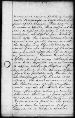 Thumbnail for Proceedings of the Court-Martial Jun 12-16, 19, and 21-29, 1865 AND Defenses of Samuel Arnold, Edward Spangler, Lewis Payne, and Michael O'Laughlin AND Address of David E. Herold