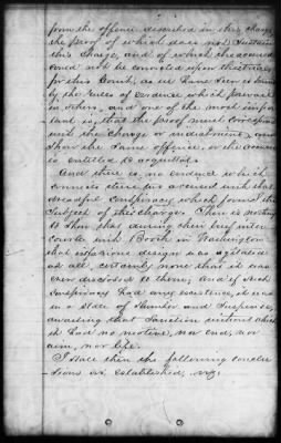 Thumbnail for Proceedings of the Court-Martial Jun 12-16, 19, and 21-29, 1865 AND Defenses of Samuel Arnold, Edward Spangler, Lewis Payne, and Michael O'Laughlin AND Address of David E. Herold