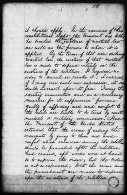 Thumbnail for Proceedings of the Court-Martial Jun 12-16, 19, and 21-29, 1865 AND Defenses of Samuel Arnold, Edward Spangler, Lewis Payne, and Michael O'Laughlin AND Address of David E. Herold