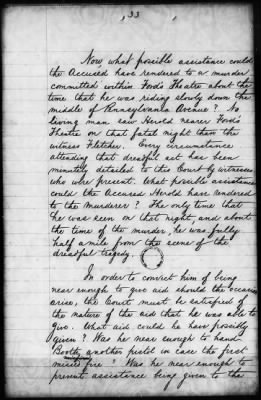 Proceedings of the Court-Martial Jun 12-16, 19, and 21-29, 1865 AND Defenses of Samuel Arnold, Edward Spangler, Lewis Payne, and Michael O'Laughlin AND Address of David E. Herold