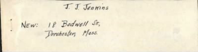 Thumbnail for James Edward > Jenkins, James Edward (1907)