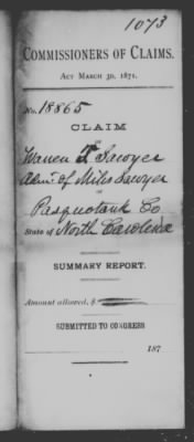 Pasquotank > Warren T. Sawyer (18865)