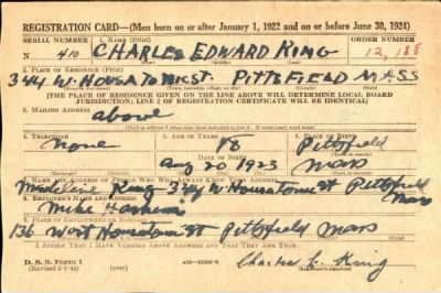 Thumbnail for Charles Edward > King, Charles Edward (1923)