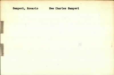 Thumbnail for Charles > Samperi, Charles (1915)