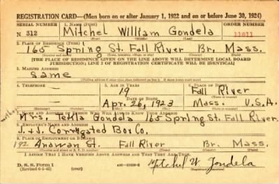 Thumbnail for Mitchel William > Gondela, Mitchel William (1923)