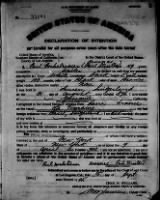US, Naturalizations - CA Southern, 1887-1940 record example