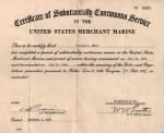 Thumbnail for William G Ember - Merchant Marine Continuous Service 1946 001.jpg