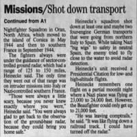 Heinecke_Harold_H 2 Radar observer missions shot down tranport- 2001-Dec-09 Sheboygan Press.jpg