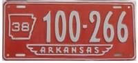 Thumbnail for 1938_Arkansas_license_plate.png